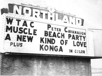 Northland Drive-In Theatre - Old Shot Of Marquee Photo From Peter Cavanaugh (newer photo)